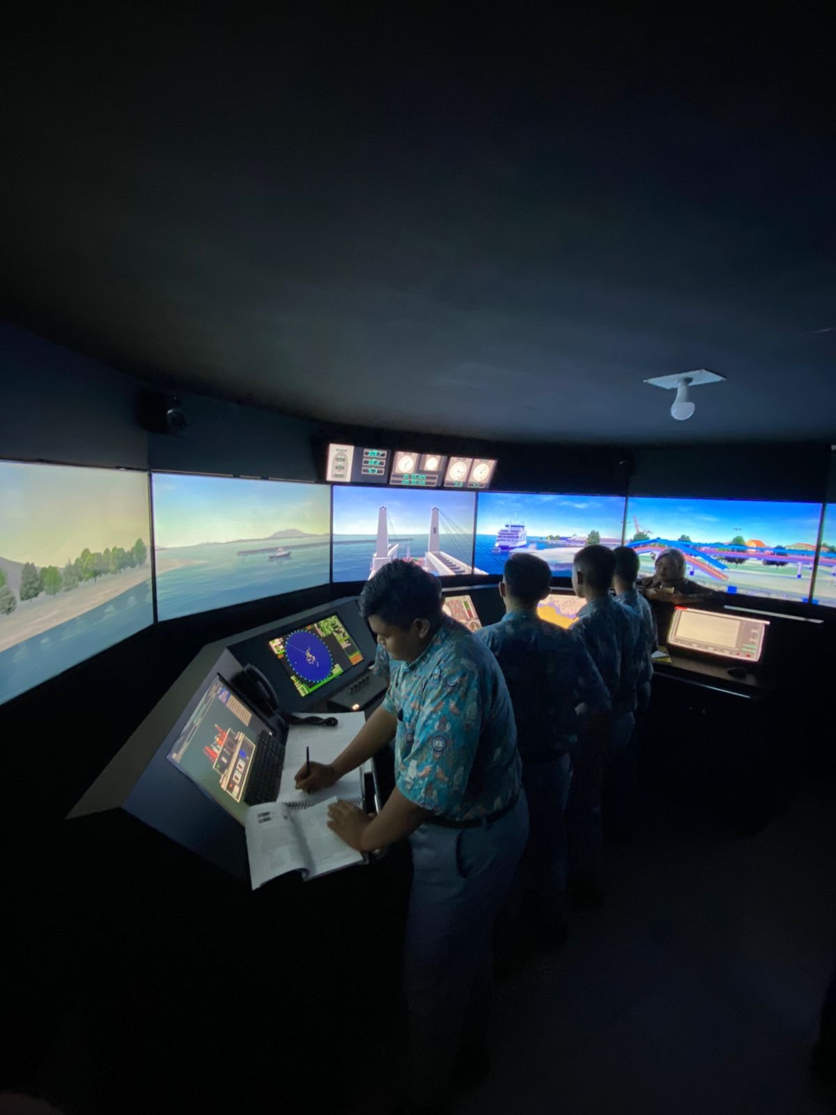 Lab. Bridge Simulator Nautica