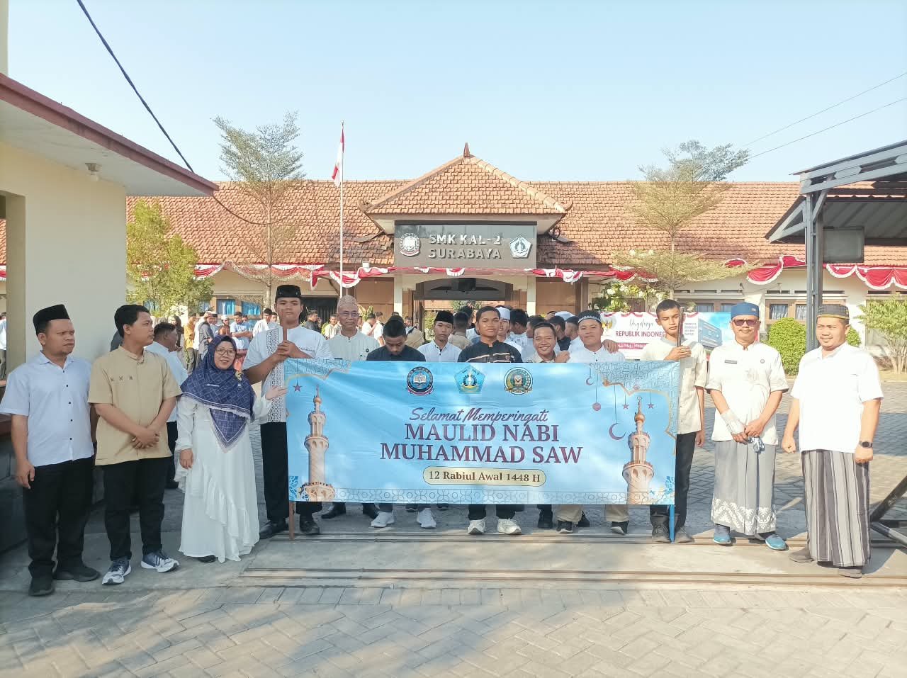 Meningkatkan Teladan dan Cinta Rasul, SMK KAL-2 Surabaya Gelar Peringatan Maulid Nabi Muhammad SAW 1448 H