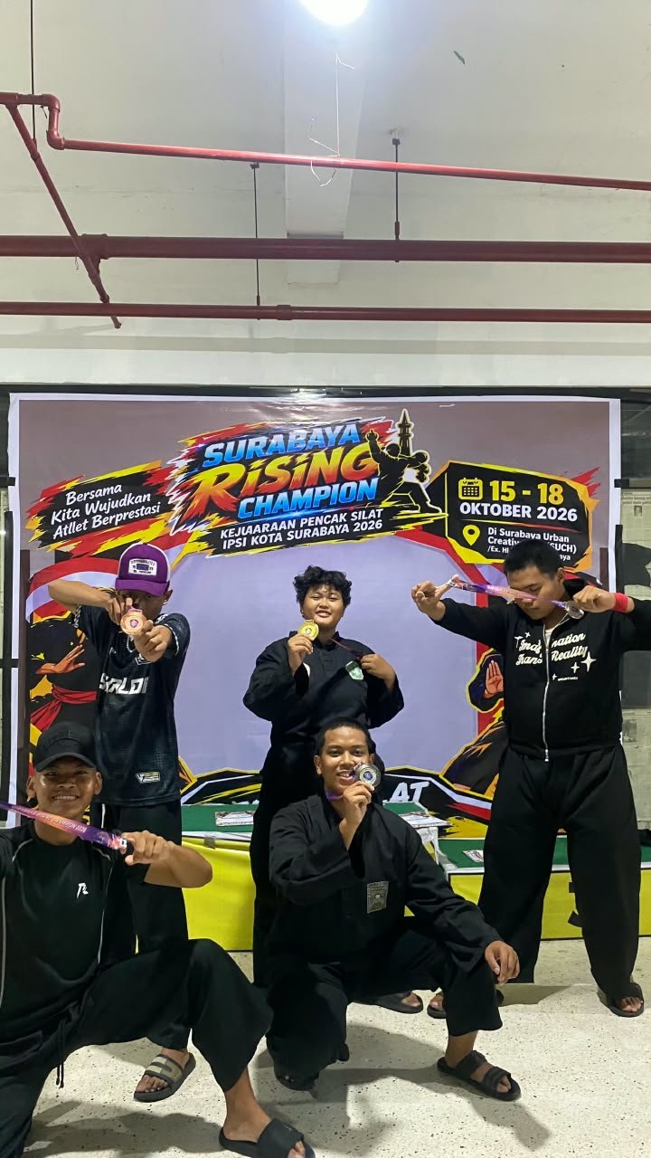 Pesilat SMK KAL 2 Surabaya Unjuk Gigi di Kejuaraan 